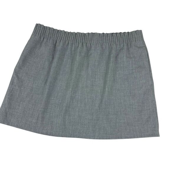 J. Crew Mercantile Womens Gray Sidewalk Skirt size 22 - Picture 1 of 8